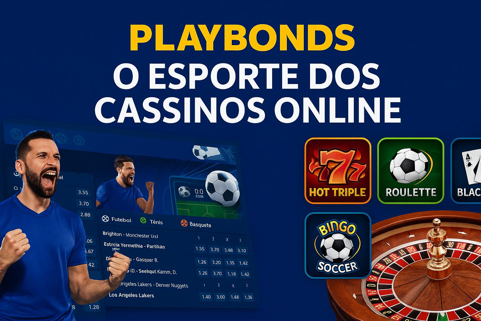 Aposte em apostas esportivas no cassino online PLAYBONDS