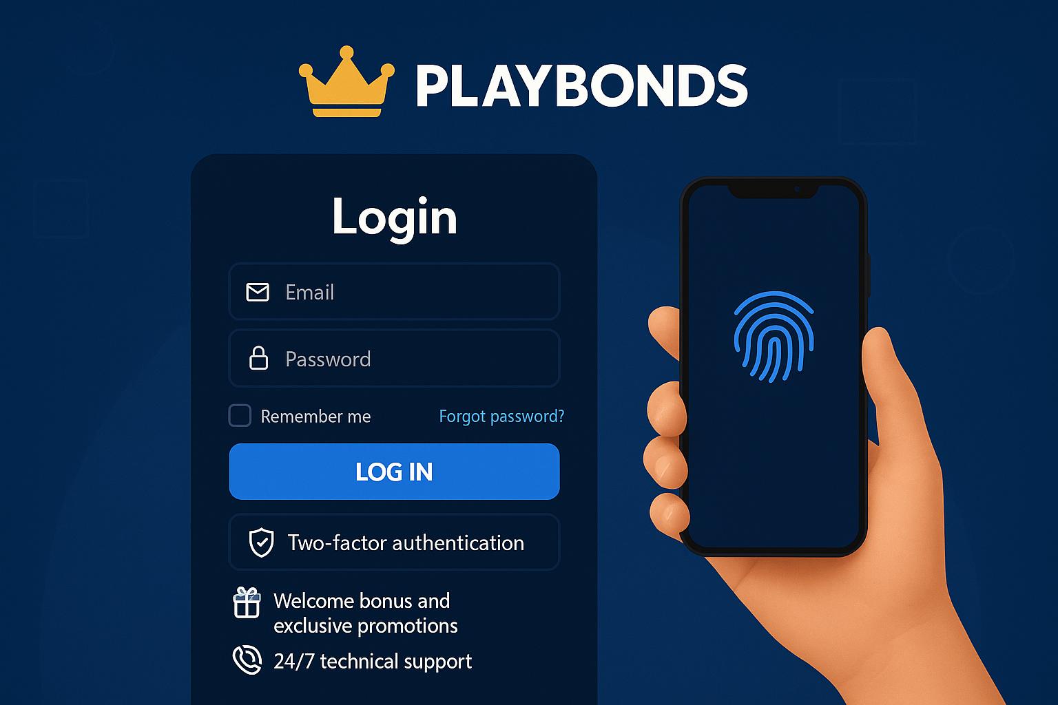Registro na PLAYBONDS Garante Acesso a uma Vasta Seleção de jogo